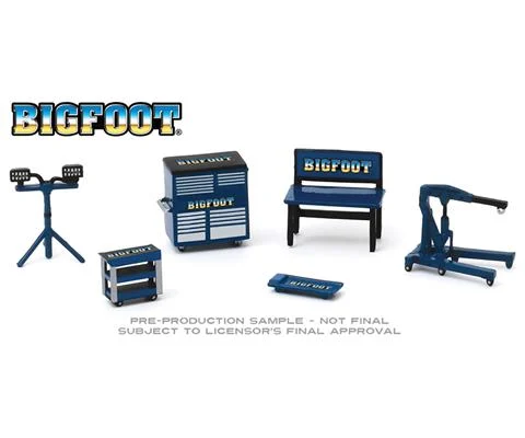 Bigfoot Monster Truck Accessories Pack - GREENLIGHT
