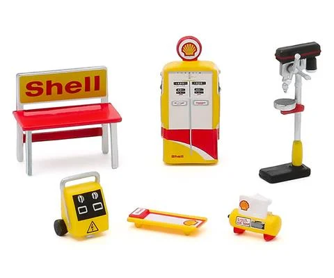 Shell Oil Accessories Pack - GREENLIGHT