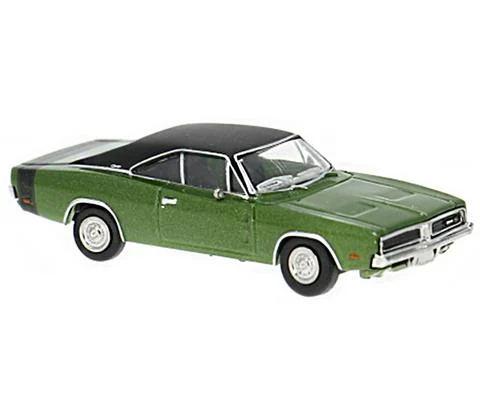 1969 Dodge Charger in Green and Black - BREKINA