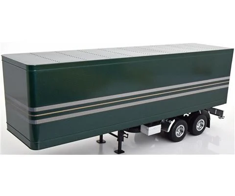 Semi Trailer in Dark Green Metallic Silver and Gold - ROAD KINGS