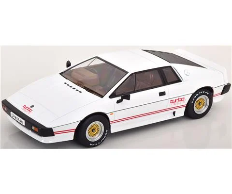 1981 Lotus Esprit Turbo in White with Red Graphics - KK SCALE