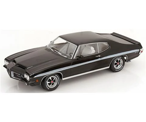 1972 Pontiac LeMans GTO in Black - KK SCALE