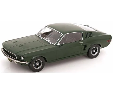 1968 Ford Mustang GT in Flat Green - KK SCALE