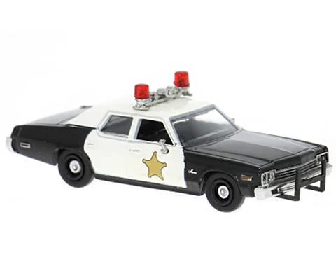 Sheriff - 1974 Dodge Monaco in Black and White