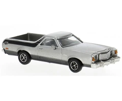 1977 Ford Ranchero GT in Silver - BREKINA