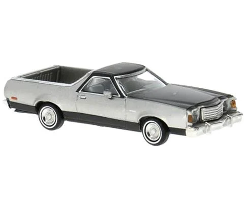 1977 Ford Ranchero 500 in Silver - BREKINA