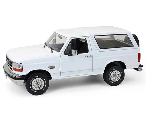1993 Ford Bronco XLT in Oxford White - GREENLIGHT