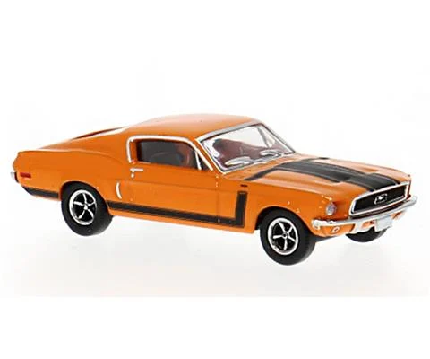 1968 Ford Mustang in Orange and Black - BREKINA