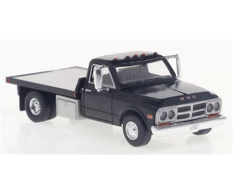 1968 GMC Sierra Grande Flatbed Pickup in Black - BREKINA