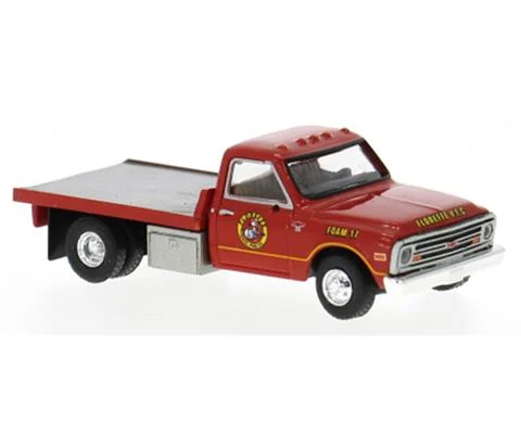 Form 17 - 1968 Chevrolet Chevrolet C30 Flatbed Pickup in Red