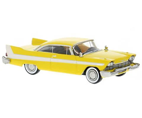 1958 Plymouth Fury in Yellow and White - BREKINA