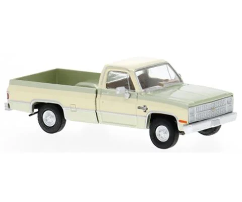 1982 Chevrolet C 10 Pickup in Metallic Light Green and Light Beige - BREKINA