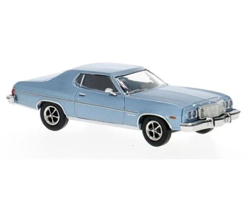 1976 Ford Gran Torino in Metallic Blue - BREKINA