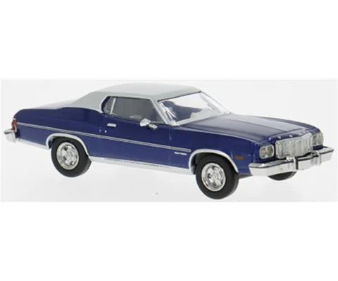 1976 Ford Gran Torino in Dark Blue and Light Gray - BREKINA