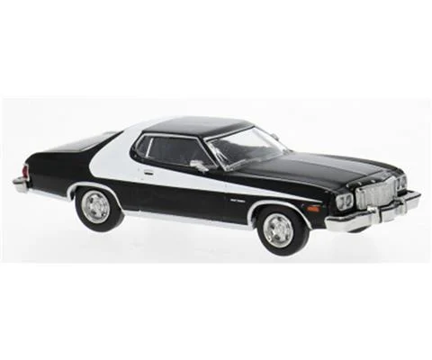 1976 Ford Gran Torino in Black and White - BREKINA