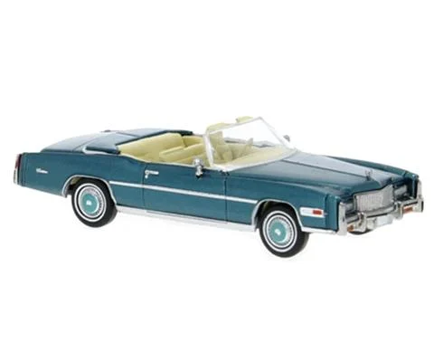 1976 Cadillac Eldorado Convertible in Metallic Turquoise - BREKINA