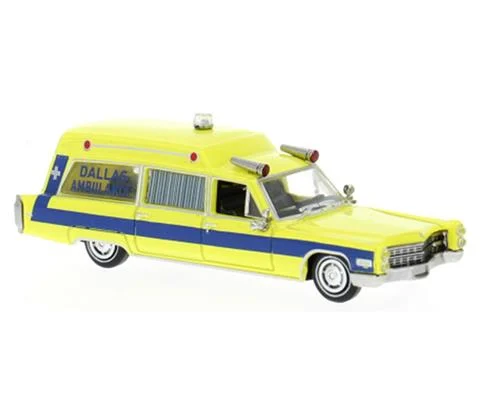 Dallas Ambulance - 1966 Cadillac Miller Meteor Ambulance