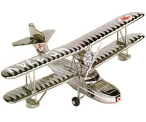 Texaco - Wings Of Texaco #8 2000 1936 Keystone-Loening Bi-Wing Commuter Seaplane The Duck bank - Special Edition Chrome