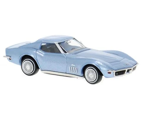 1967 Chevrolet Corvette C3 in Metallic Light Blue - BREKINA