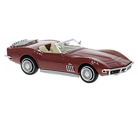 1967 Chevrolet Corvette C3 Convertible in Dark Red - BREKINA