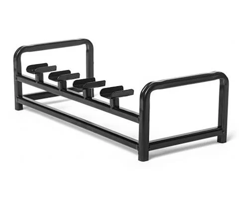 4 Head Goat / Lamb Show Rail in Black - LITTLE BUSTER