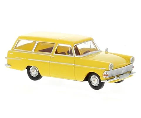 1960 Opel P2 Caravan in Yellow - BREKINA