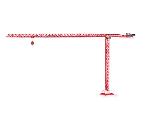 Potain MDT 809 Tower Crane in Manitowoc Red - CONRAD