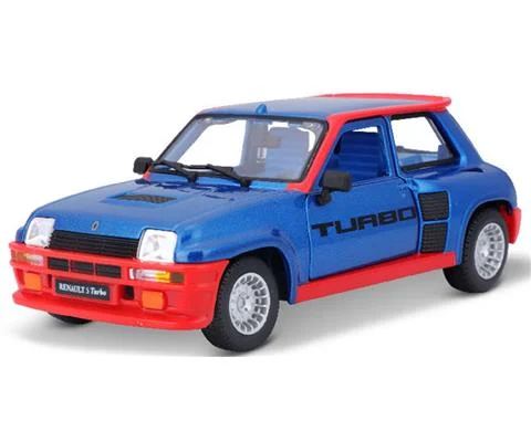 1982 Renault 5 Turbo in Metallic Blue and Red - BBURAGO
