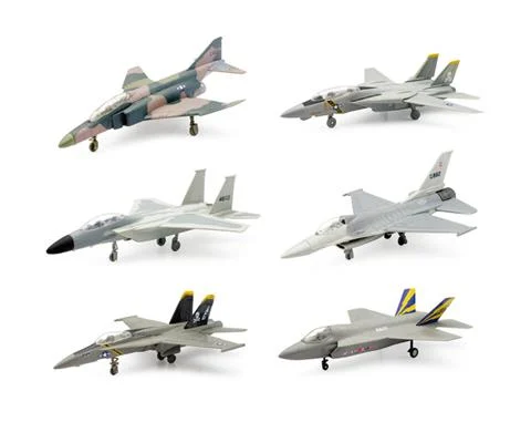 Fighter Plane Plastic Model Kits - 12 Pieces in a Non-Returnable Factory Sealed Case