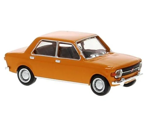 1969 Fiat 128 in Orange - BREKINA