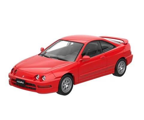 1994 Acura Integra GS-R with Custom Wheels in Milano Red