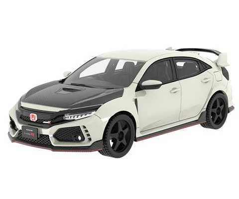2018 - Honda Integra FK8 with Custom Wheels and Carbon Hood in Championship White