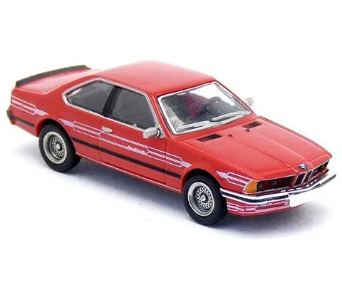 1977 BMW 635csi Alpina in Red - BREKINA