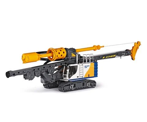 Bauer BG 28 Large Rotary Drilling Rig on BT 75D Carrier UW 65 - CONRAD