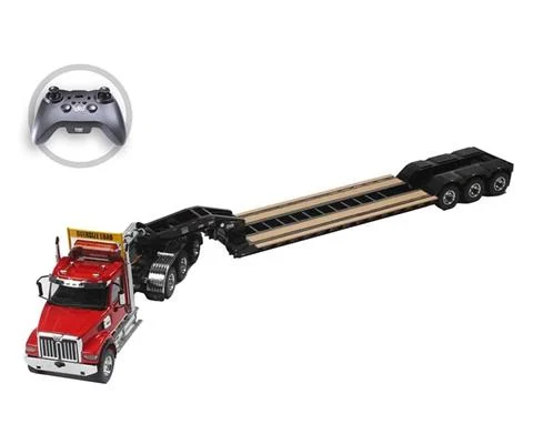 R/C - Western Star 49X SFFA Tandem Heavy-Haul Tractor with XL 120 Low-Profile HDG Lowboy Trailer - Radio Control Series