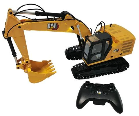 R/C - Caterpillar 320 Radio Control Excavator with Bucket Grapple and Hammer Attachments - Radio Control Series