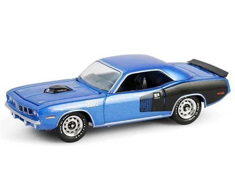 1971 Plymouth Cuda 440 6bbl Shaker in B5 Blue - Cuda 60th Anniversary