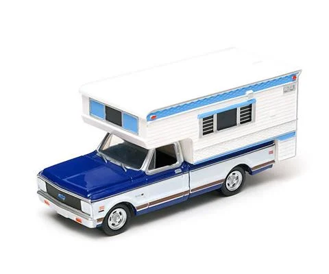 1972 Chevrolet C20 Cheyenne Truck with Camper - GREENLIGHT