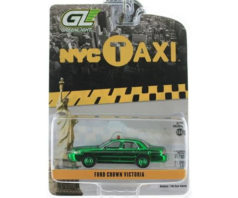 NYC Taxi - 2011 Ford Crown Victoria in Green Chrome
