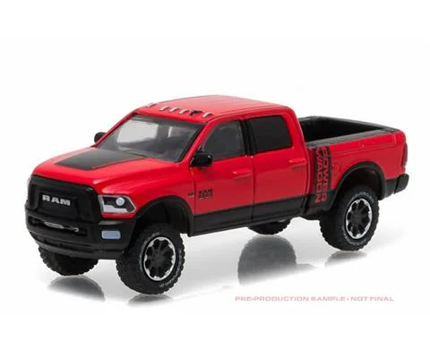 2017 Ram 2500 Power Wagon in Flame Red and Black - GREENLIGHT