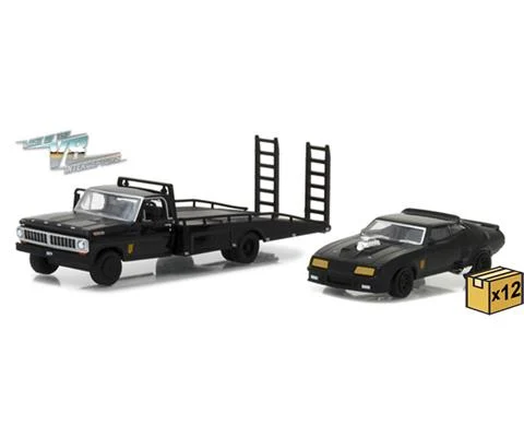 1972 Ford F-350 Ramp Truck with 1973 Ford Falcon XB - Last of the V8 Interceptors 1979 - 12-Pieces in