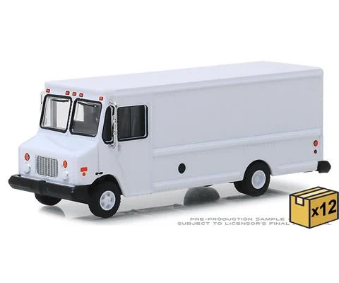 2019 Mail Delivery Vehicle in Blank White - 12 Pieces in a Non-Returnable Factory-Sealed Case