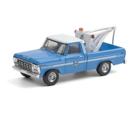 New York City Police Dept NYPD - 1979 Ford F-250 Pickup with Drop in Tow Hook