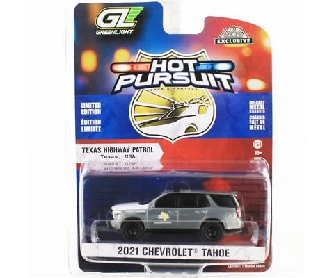 Texas Highway Patrol - 2021 Chevrolet Tahoe Police Pursuit Vehicle in Raw Body Grey