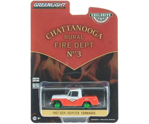 Chattanooga Rural Fire Dept No 3 - 1967 Jeep Jeepster Commando