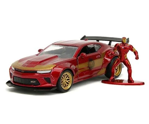 2016 Chevrolet Camaro with Iron Man Figure - JADA TOYS