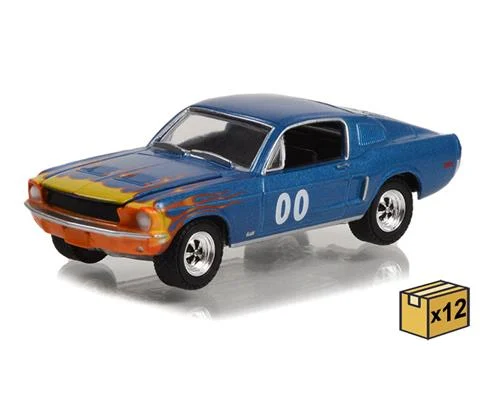 1968 Ford Mustang GT Fastback Race Car #00 - GREENLIGHT
