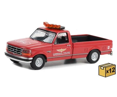 78th Annual Indianapolis 500 Mile Race Official Truck - 1994 Ford F-250 Pickup in Red - 12 Pieces in a