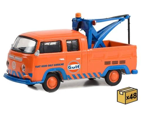 Gulf Oil That Good Gulf Gasoline - 1970 Volkswagen Double Cab Pickup With Drop in Tow Hook - 48-Piece Master