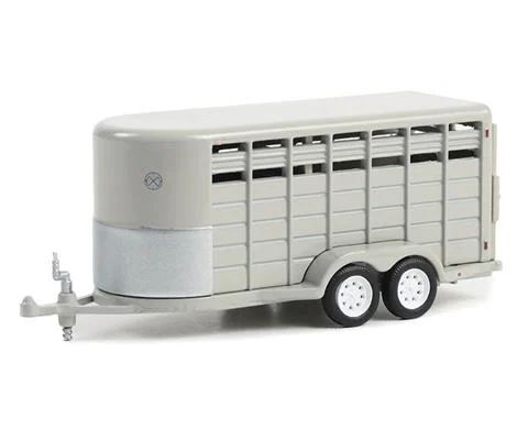 14 Livestock Trailer in Gray - Hitch Tow Trailers